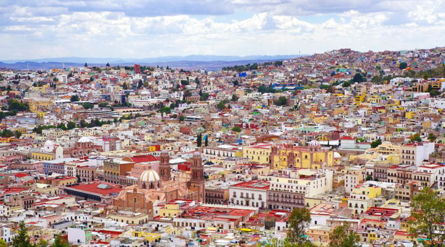 The best car rental options in Zacatecas